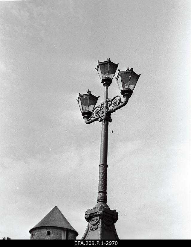 Lamp post in the Old Town.