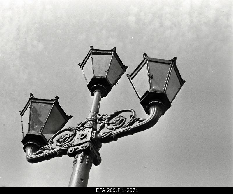 Lamp post in the Old Town.