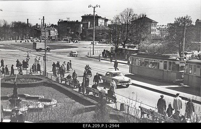 View of the Central Square.  duplicate photo