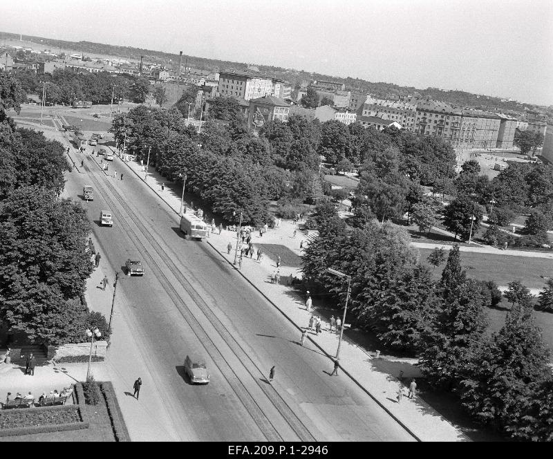 View of the Pärnu highway.