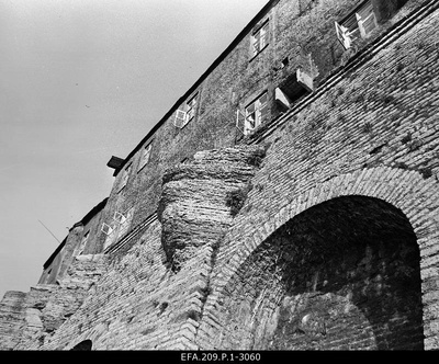 View of the Toompea Wall.  duplicate photo