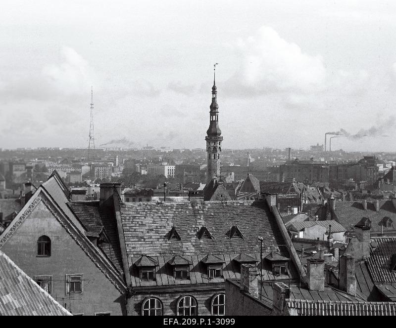 View of the city from Toompea.