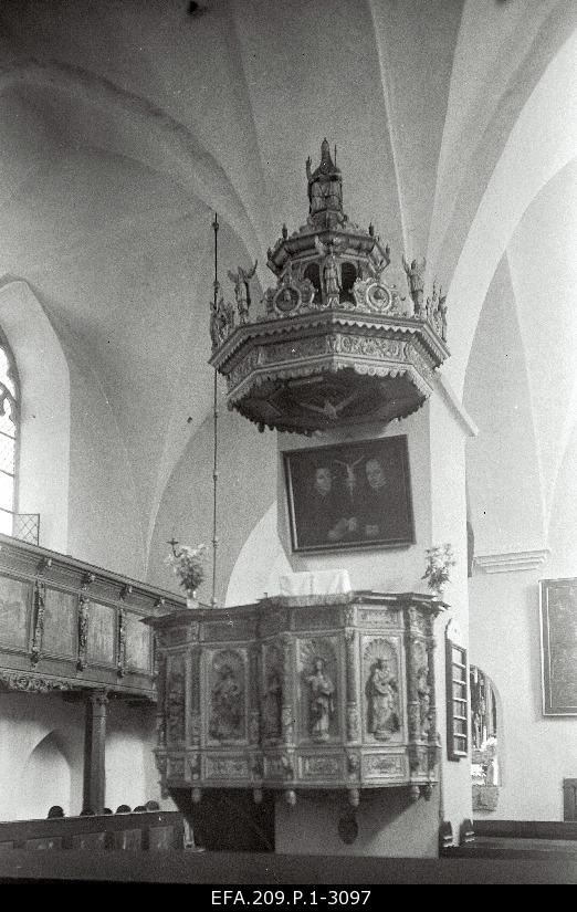 View to the Chancellor of the Holy Spirit Church.