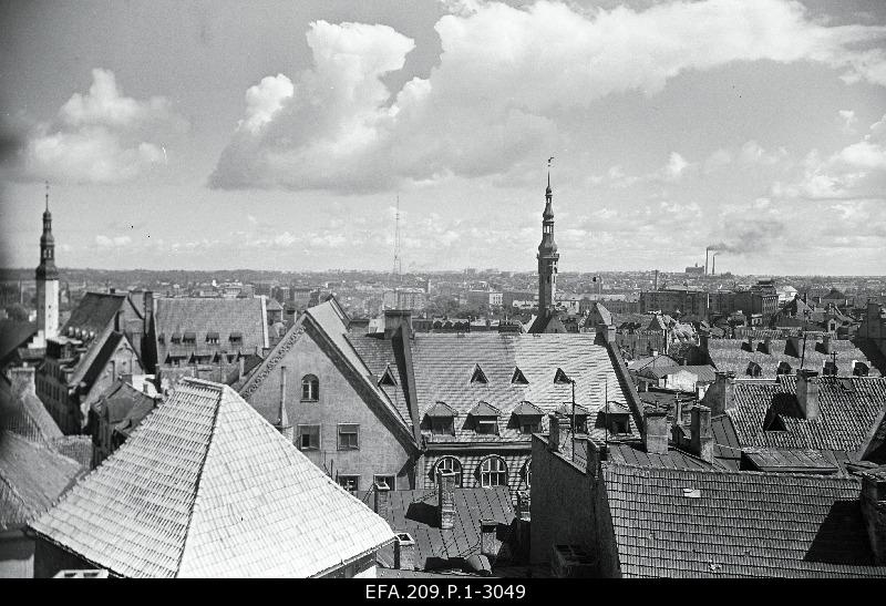 View Tallinn from Toompea.