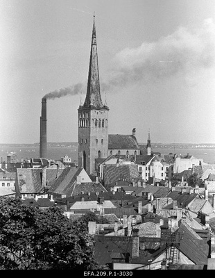 View of the city from Toompea.  similar photo