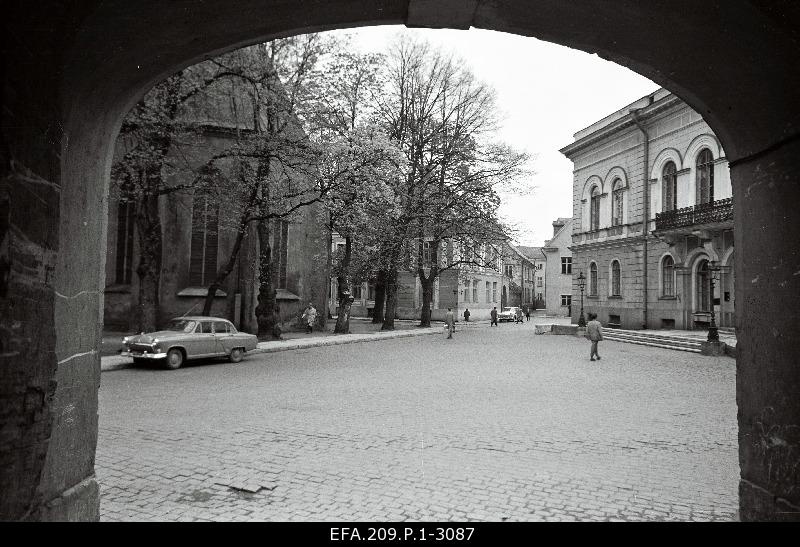 View of the Library Square.