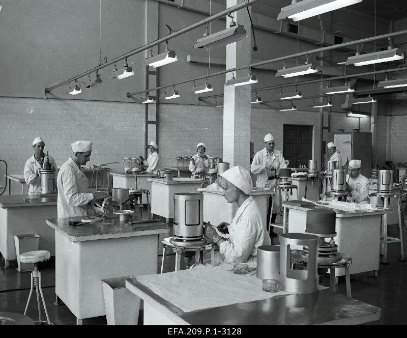 The Check of the production of the Elav silver ballasts in the Tehas for the Kalinin Living Silver Balls.