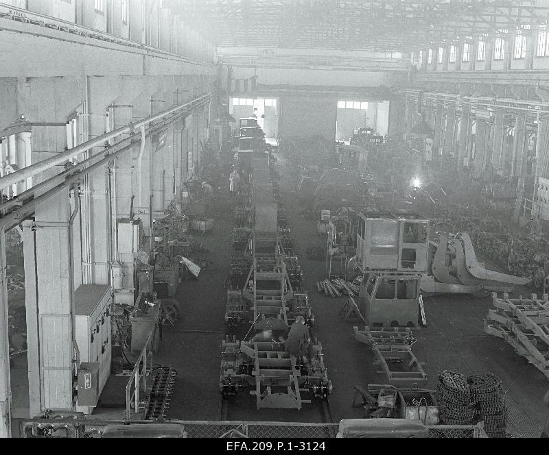 Internal view of Tallinn Excavator Factory.