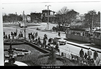 View of the Central Square.  duplicate photo