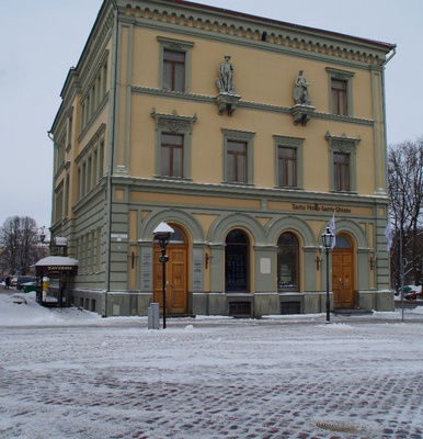 Tartu City Centre in Hoiuka. rephoto