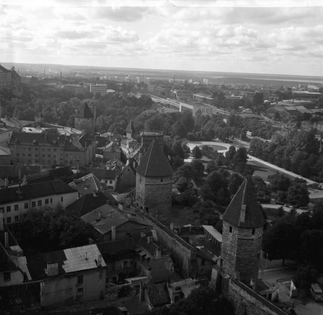 View of Tallinn. Old Town.