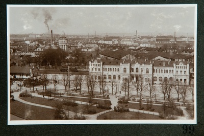 General view by Toompea over the Baltic Station building to the northeast.  duplicate photo