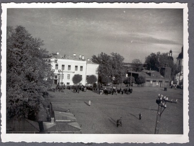 Foto Võru linna I MTK ja pritsimaja 1949.a.  duplicate photo