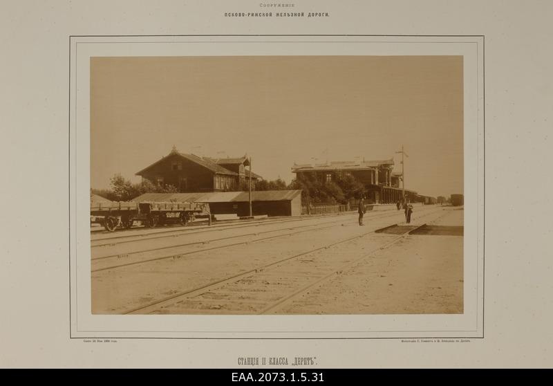 Tartu Railway Station Viewed by Railways