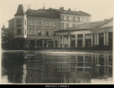 The surroundings of Tartu Kaubahove during the drowning  similar photo