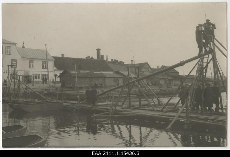 Building a river connection of water stuff