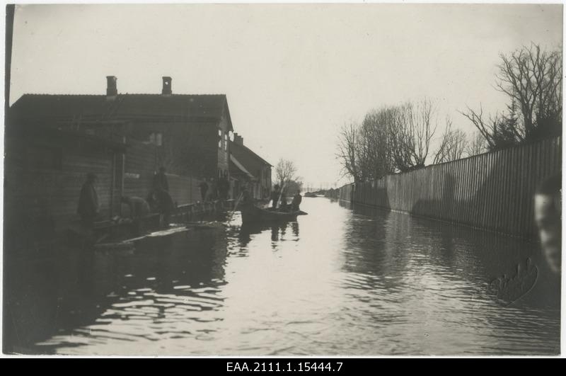 Big water on Tartu Street