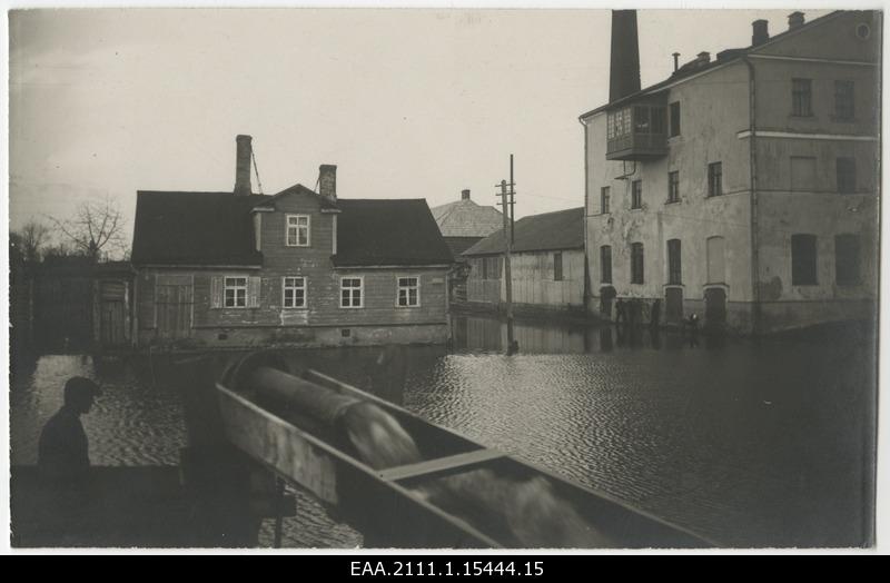 Big water on Tartu Street