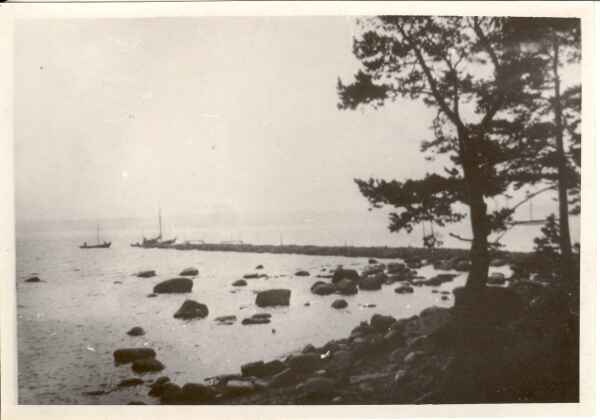 Slave port, view from the country