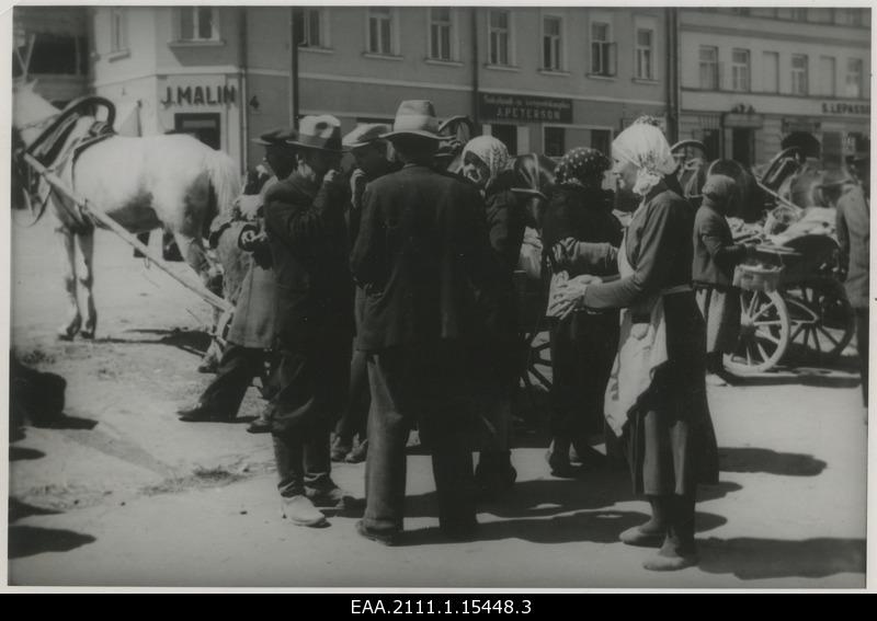 Tartu market on the right shore of Emajõe