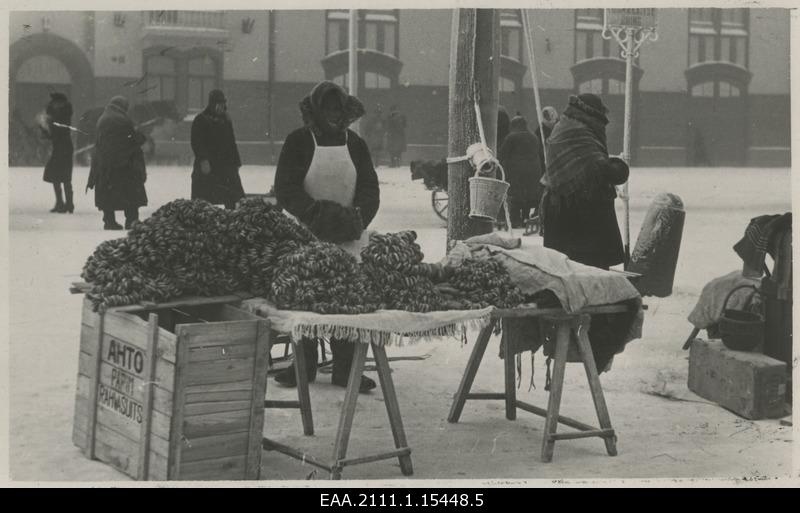Barankade seller in Tartu market