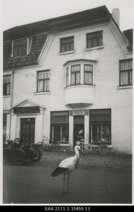 View of the house in Tõrva