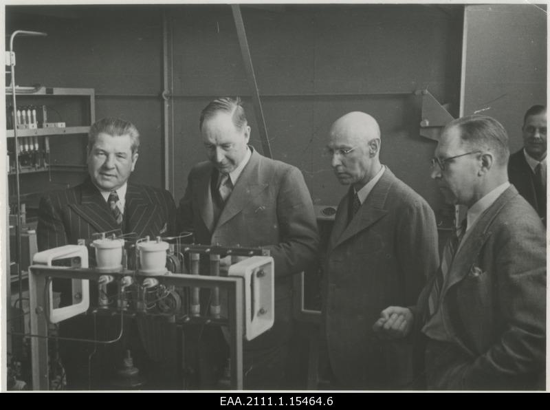 Baltic broadcast directors on Türi, right: Olbrei, Limilga?, Vakio and Bidiunas