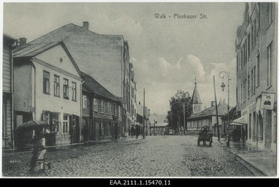Pihkva Street in Valga  duplicate photo