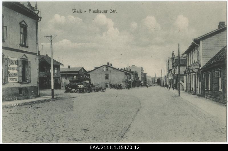 Pihkva Street in Valga