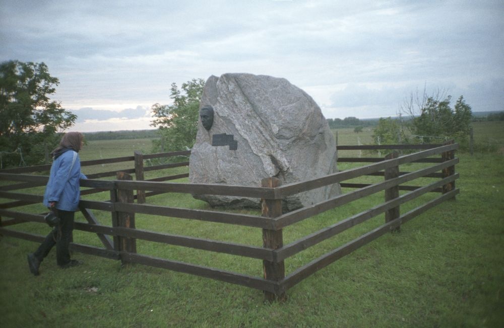 Ornithologist Eerik Kumari (1912-1984) on the Hill of Kirbla