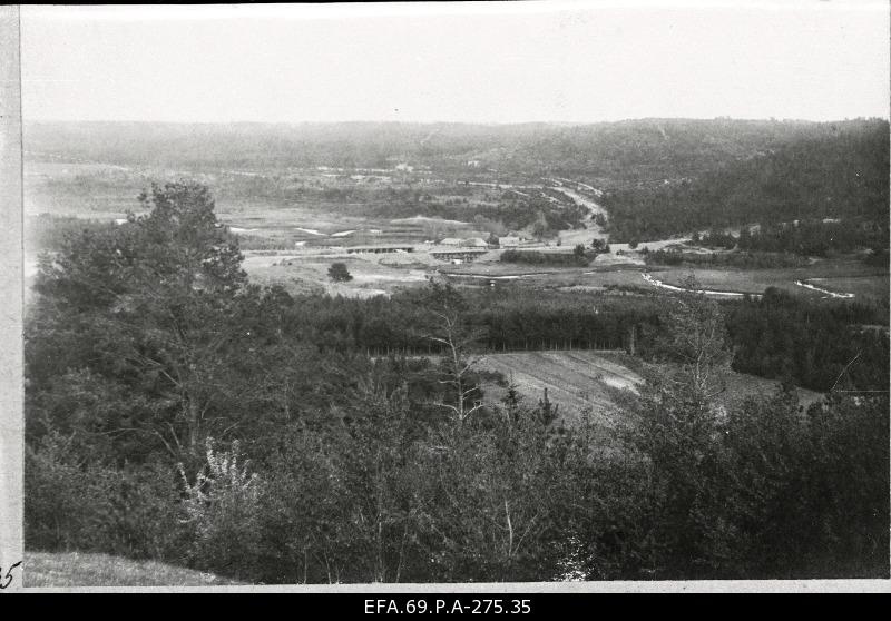 Water waterwater on the Košeljäha River Vašina Goramäe viewed.