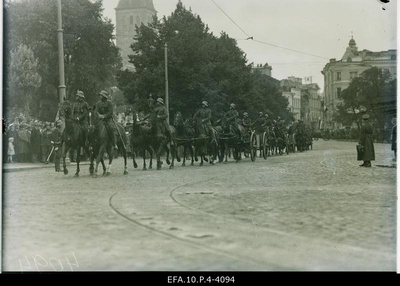 Paradise for the visit of the Polish President J. Moszieck to Tallinn.  similar photo