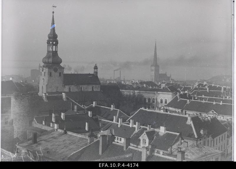 View of the Old Town from Toompea.