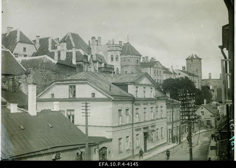 View of the Old Town of Tallinn.