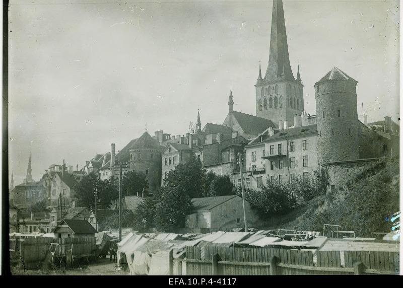 View of the Old Town of Tallinn.