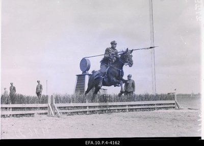 Riding Competitions of the Defence League in Tallinn.  duplicate photo