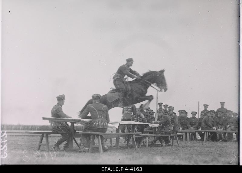 Riding Competitions of the Defence League in Tallinn.