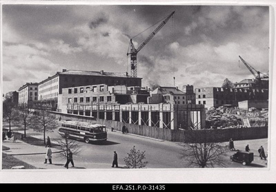 Construction of new residential buildings on Riga Highway.  similar photo