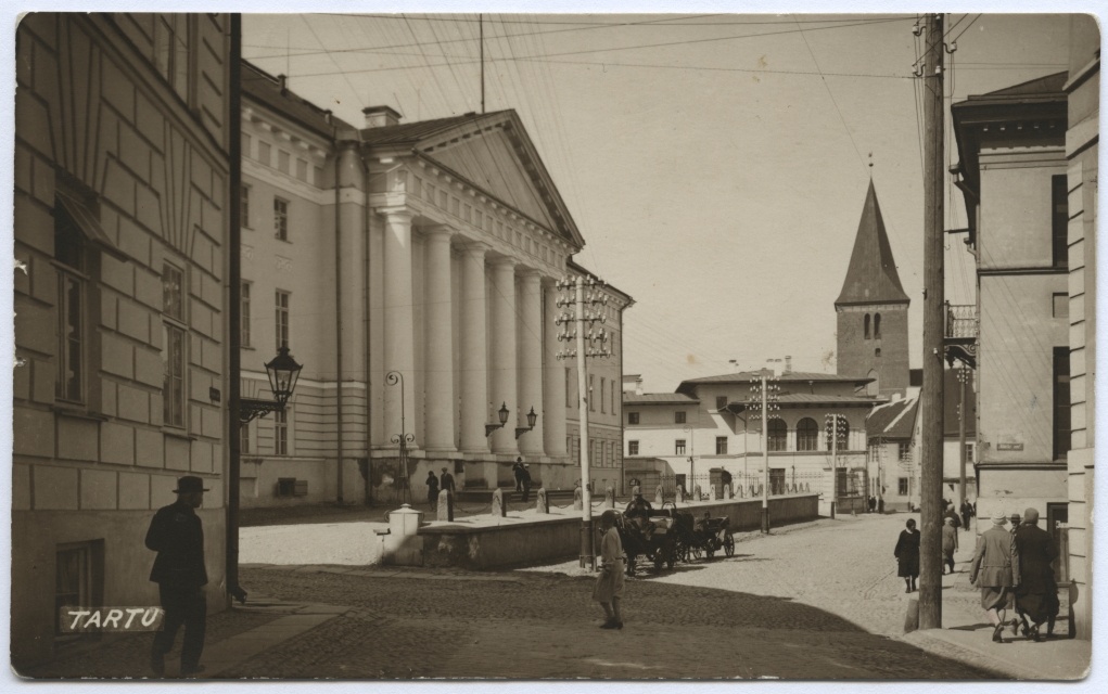 Tartu. Main building of the University of Tartu