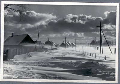 Foto Individuaalelamud Võrusool 1950.aastatel.Foto Hillar Uusi  duplicate photo