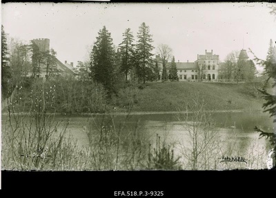 View of the school of the Kurdishes of Porkuni (former manor building).  duplicate photo