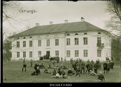 Varangu schoolhouse (former manor house).  similar photo