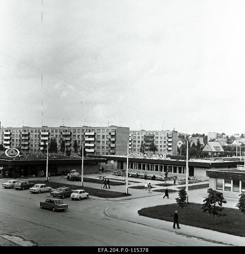 View of Anne district in Tartu.