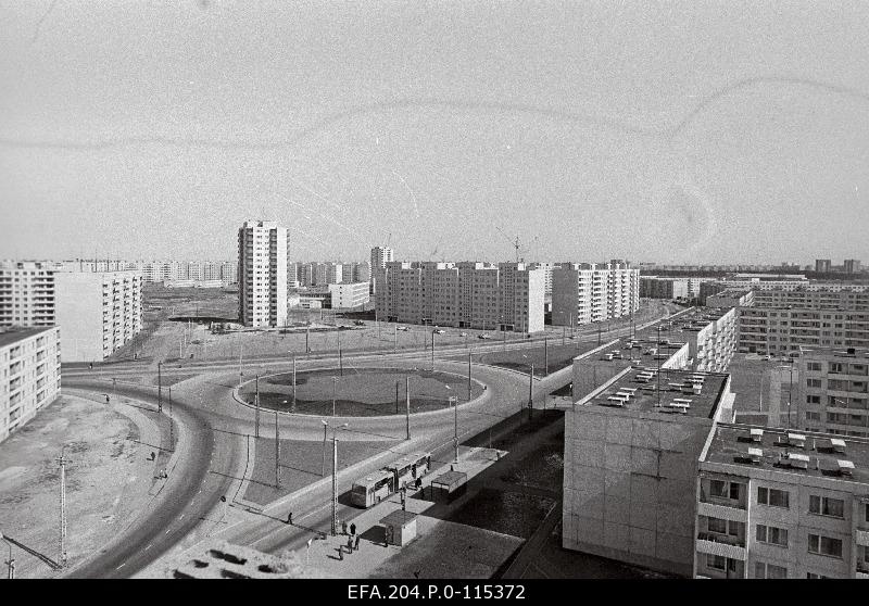 View of the residential district of Väike- Õismäe.
