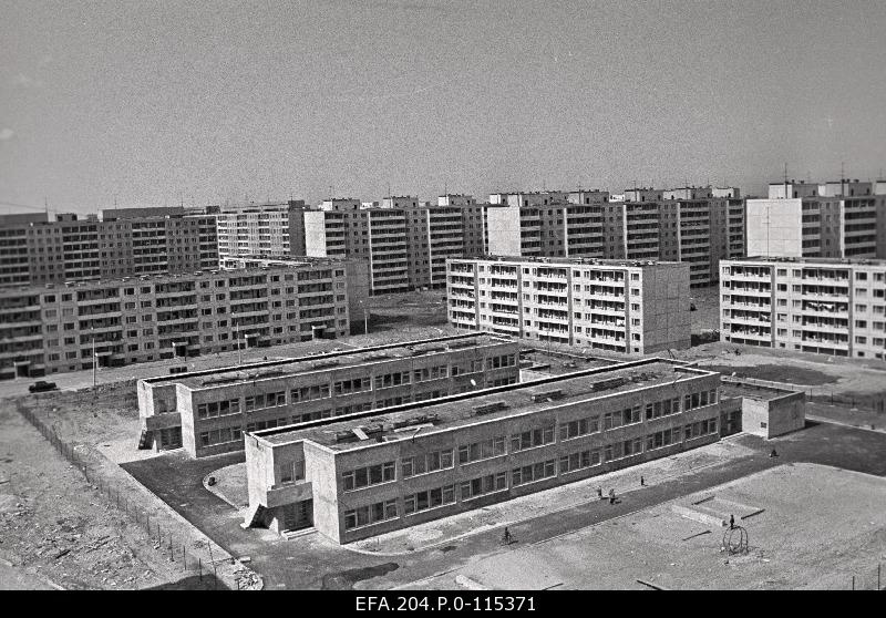 View of Lasnamäe residential district.