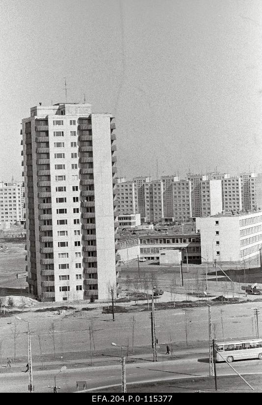 View of the residential district of Väike- Õismäe.