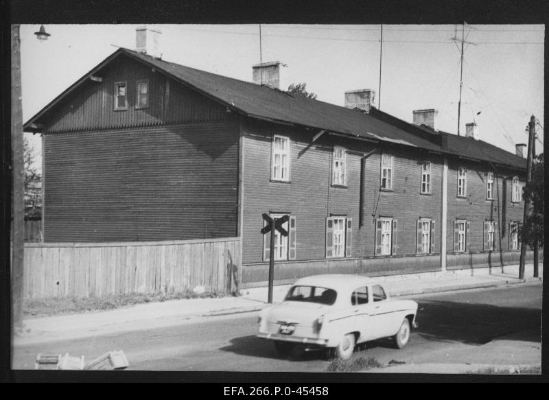 House J. Tomb Street no. 50 where during the revolt of December 1, 1924, the revolutionaries Georg Kreuks, Rudolf Pälson and Vladimir Bogdanov died in the fire exchange with the police.