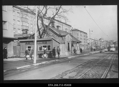 View of the Pärnu road between Luha and Koidu streets.  similar photo