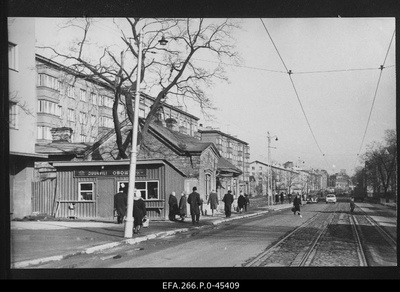 View of the Pärnu road between Luha and Koidu streets.  similar photo