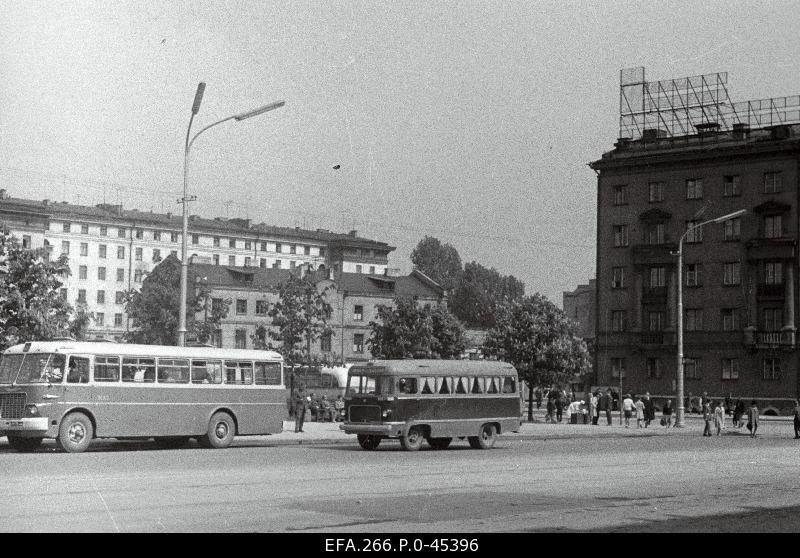 View to the district of the Keskväljaku a. Laikmaa street.